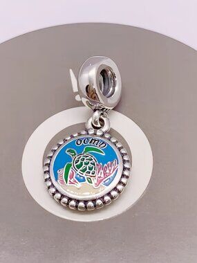 Pandora Custom Ocean City MD Dangle Sea Turtle Charm